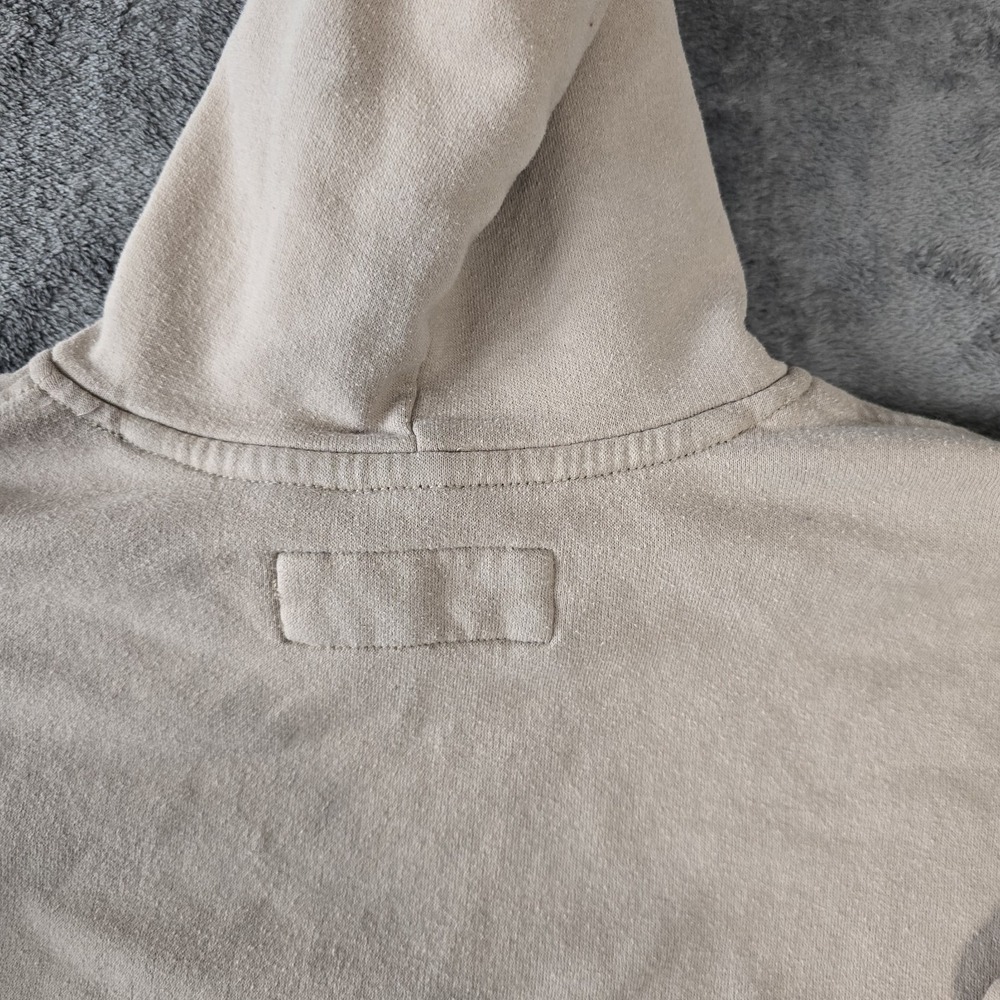 Abercrombie Kids Hoodie Youth 13/14 Beige Pullover Kangaroo Pocket - Picture 11 of 16